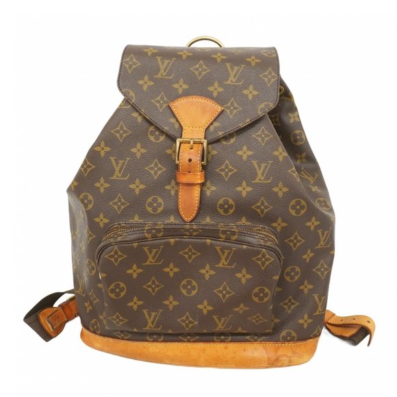 LOUIS VUITTON Brown Monogram Backpack - Picture 1 of 16
